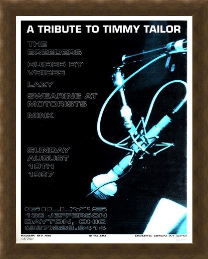 Framed Framed A Tribute to Timmy Tailor - Frank Kozik