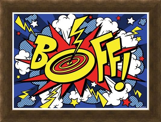 Framed Framed Boff! - A Pop Art Explosion