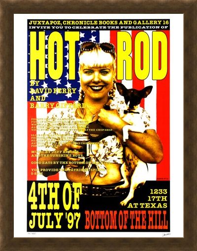Framed Framed Hot Rod - Frank Kozik