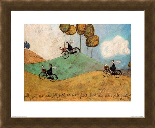Framed Framed Just One More Hill - Sam Toft