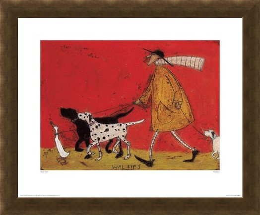 Framed Framed Walkies - Sam Toft