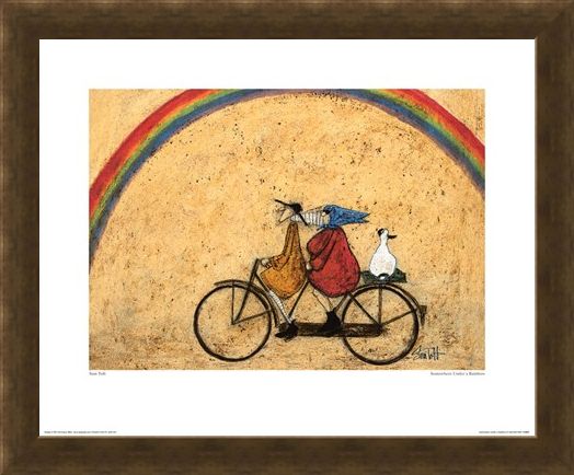 Framed Framed Somewhere Under A Rainbow - Sam Toft