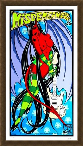 Framed Framed Misdemeanor - Frank Kozik