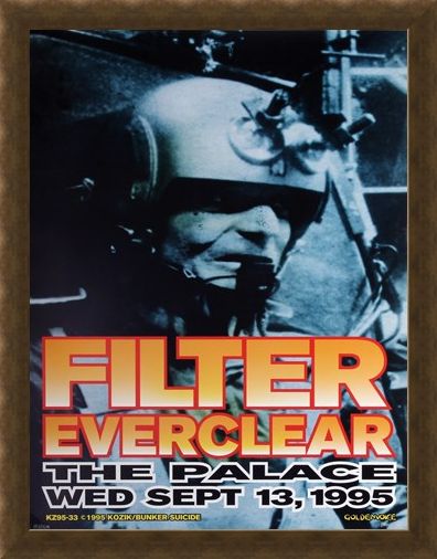 Framed Framed Filter supported by Everclear - Frank Kozik
