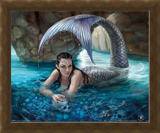 Framed Framed Hidden Depths - Anne Stokes