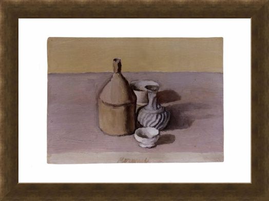 Framed Framed Flagon - Giorgio Morandi