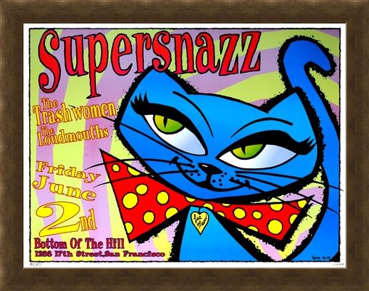 Framed Framed Supersnazz - Frank Kozik