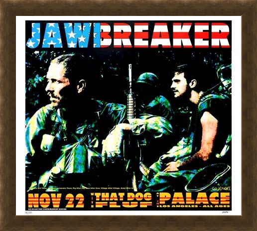 Framed Framed Jawbreaker - Frank Kozik