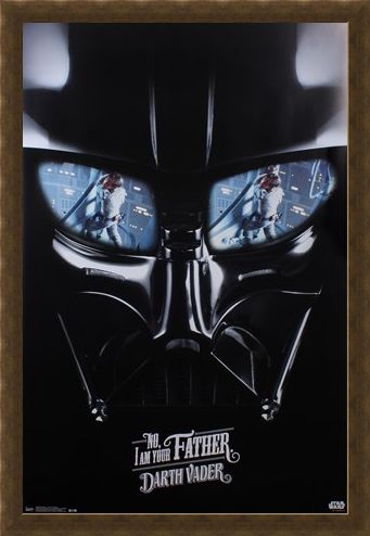 Framed Framed Darth Vader - I Am Your Father - Star Wars