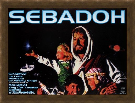 Framed Framed Sebadoh - Frank Kozik