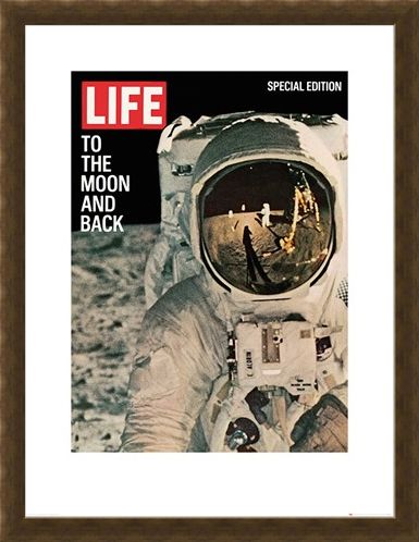 Framed Framed Life Cover - To the Moon and Back - Time Life