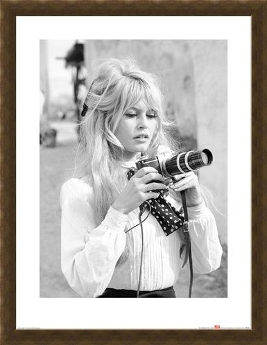 Framed Framed Brigitte Bardot - Camera - Time Life