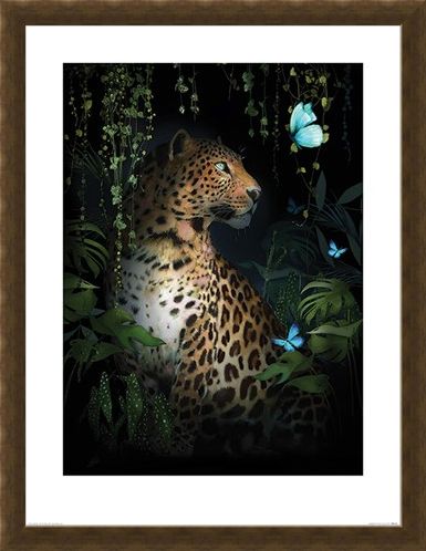 Framed Framed Leopard - Summer Thornton