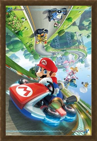 Framed Framed Flip - Mario Kart 8