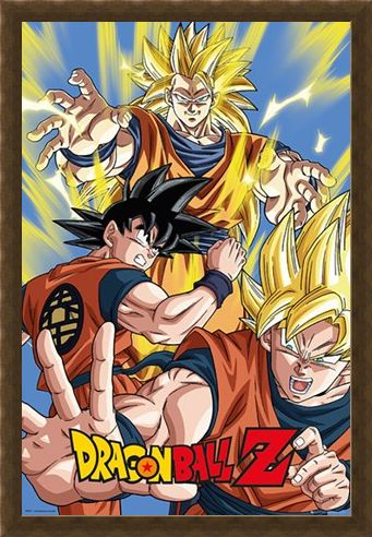 Framed Framed Super Saiyan Goku - Dragon Ball Z