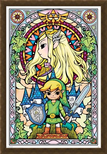 Framed Framed Holy Hyrule - The Legend Of Zelda