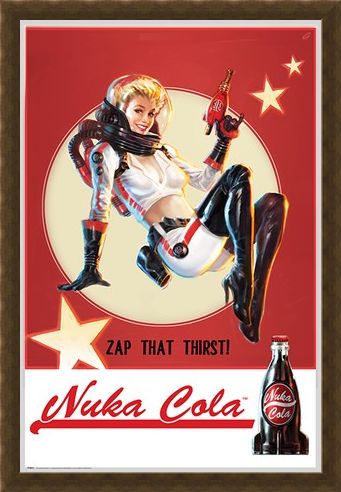 Framed Framed Zap That Thirst Nuka Cola - Fallout 4