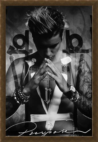 Framed Framed Purpose - Justin Bieber
