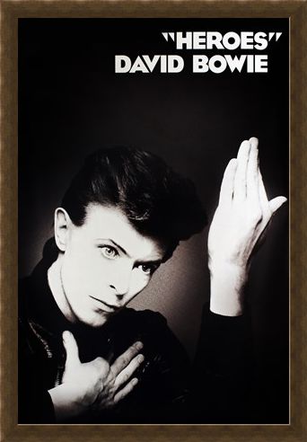 Framed Framed Heroes - David Bowie