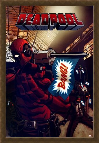 Framed Framed Bang! - Deadpool