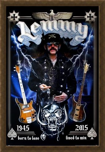 Framed Framed Lemmy Commemorative - Motorhead