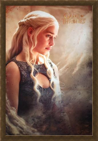 Framed Framed Mother Of Dragons - Game Of Thrones