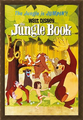 Framed Framed The Jungle Is Jumpin - Walt Disney The Jungle Book