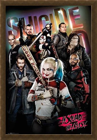 Framed Framed In Squad We Trust - Suicide Squad