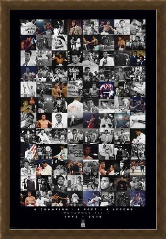 Framed Framed A Commemorative Montage - Muhammad Ali