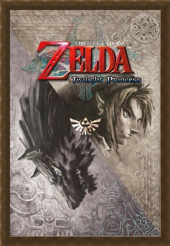 Framed Framed Twilight Princess - The Legend of Zelda
