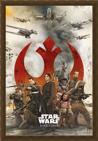 Framed Framed Rebels - Star Wars Rogue One