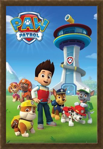 Framed Framed A Team Of Puppies - Paw Patrol