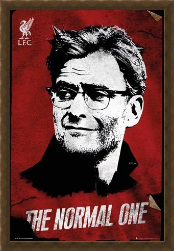 Framed Framed "The Normal One" Jürgen Klopp - Liverpool FC