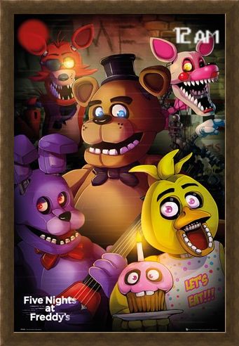Framed Framed Group Shot - Five Nights At Freddy's