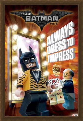 Framed Framed Always Dress To Impress - The Lego Batman Movie
