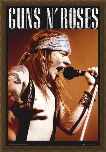 Framed Framed Guns N Roses - Axel Rose