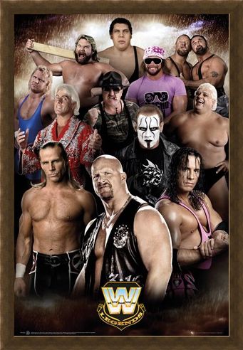 Framed Framed Wrestling Legends - WWE