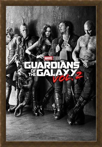 Framed Framed Black and White Teaser - Guardians Of The Galaxy Vol.2