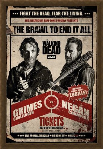 Framed Framed Fight Night - The Walking Dead
