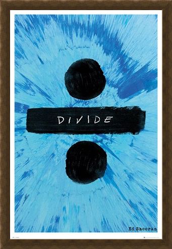 Framed Framed Divide - Ed Sheeran