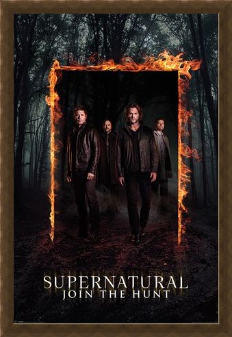 Framed Framed Through The Fire And Flames - Supernatural