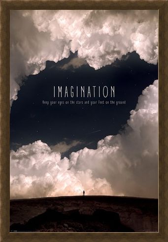 Framed Framed Imagination - Motivational