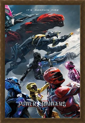 Framed Framed Movie Charge - Power Rangers