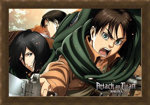 Framed Framed Scouts - Attack On Titan Season 2