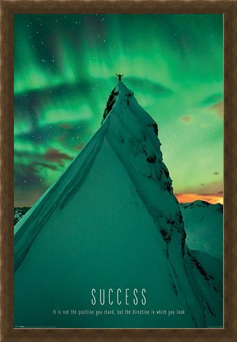 Framed Framed The Right Direction - Success