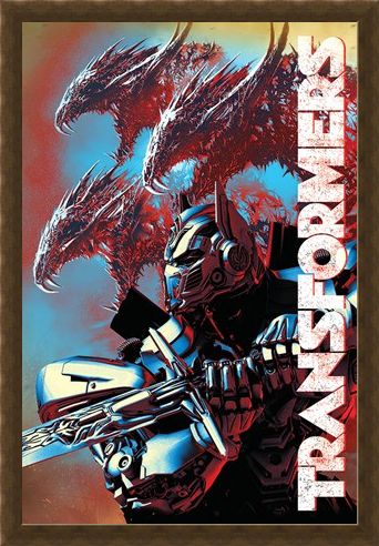 Framed Framed The Last Knight Dragons - Transformers
