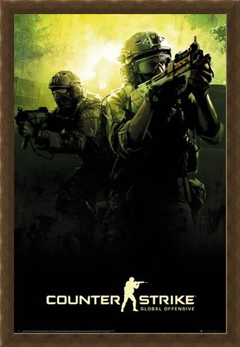 Framed Framed Global Offensive Team - Counter Strike