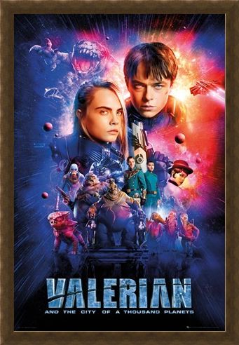 Framed Framed A Thriving Metropolis - Valerian