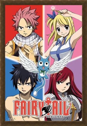 Framed Framed Quad Goals - Fairy Tail