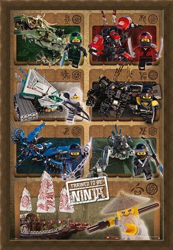 Framed Framed Ninjas & Mechs - LEGO® Ninjago